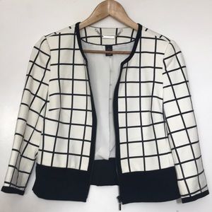 White House Black Market Zipper Jacket